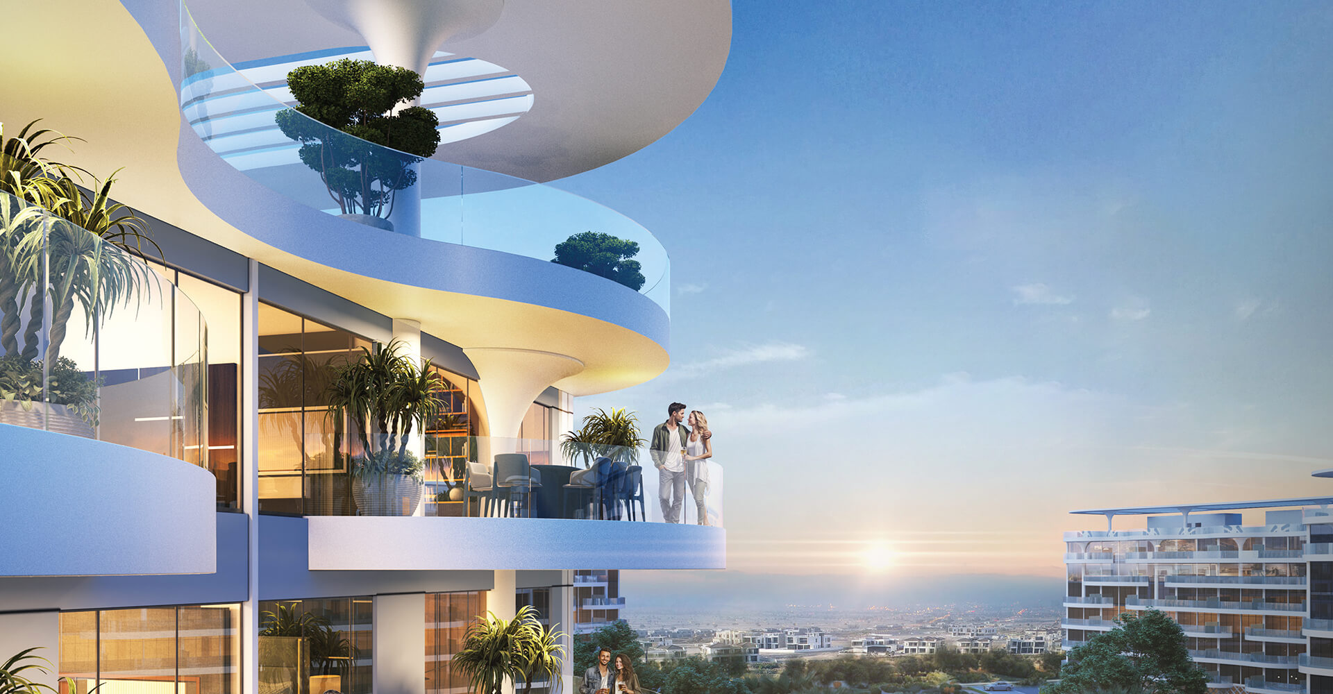 DAMAC Lagoons - Pearl Views 1BR Unit D1