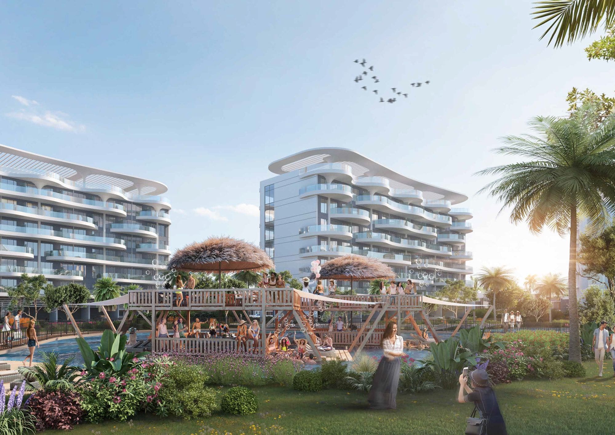 DAMAC Lagoons - Water Views 1BR Unit G1