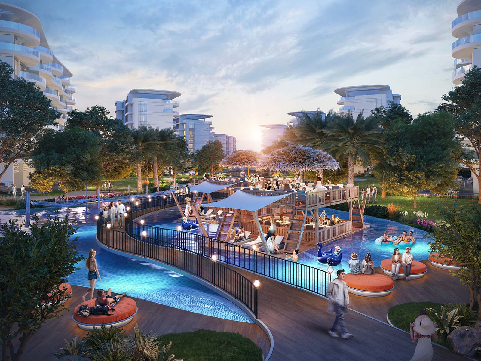 DAMAC Lagoons - Boulevard Suite 1BR Unit L3