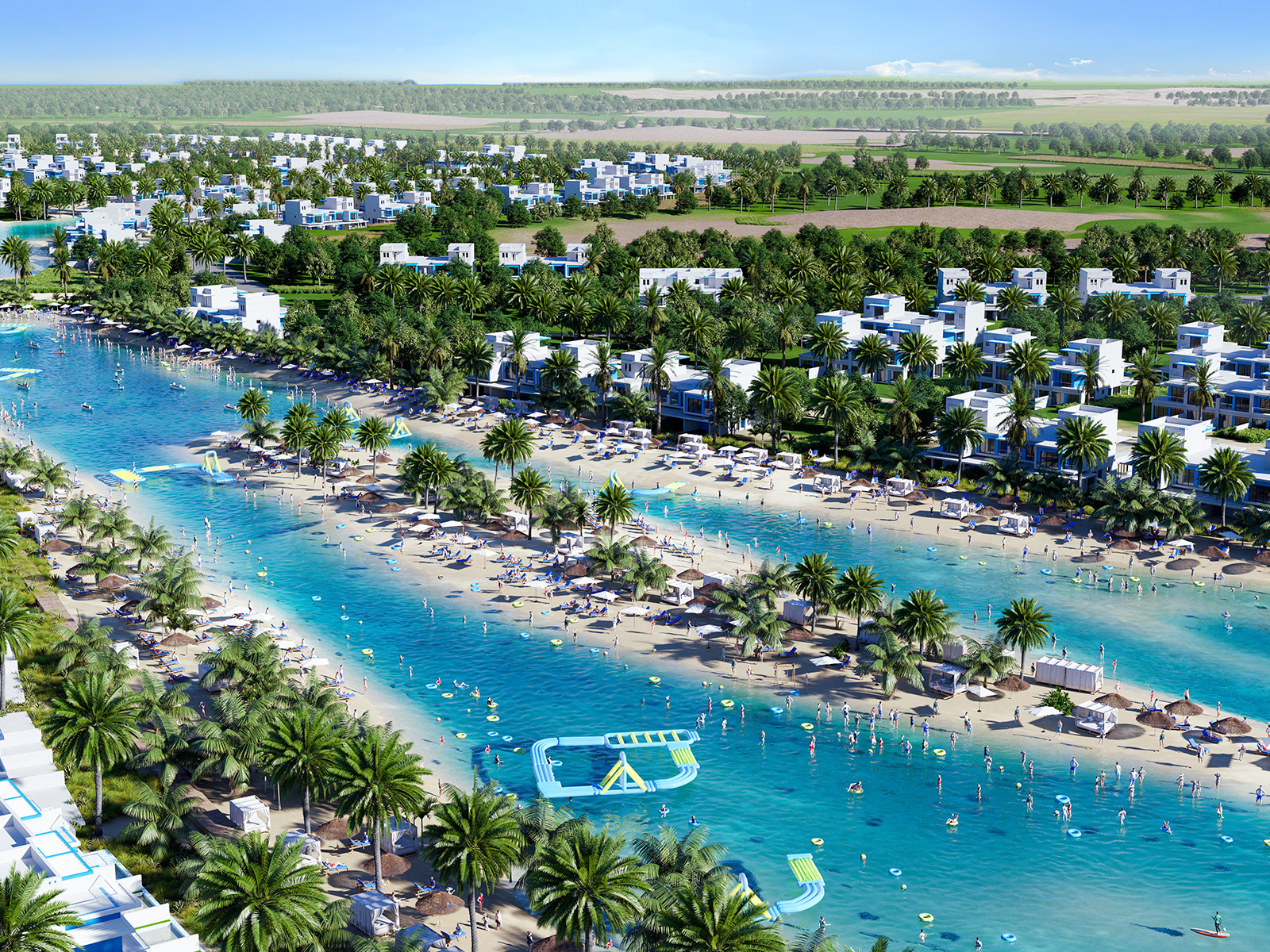 DAMAC Lagoons - Boulevard Suite 1BR Unit P1
